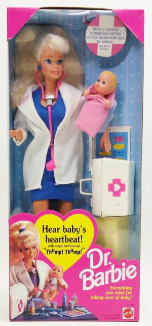Кукла Барби педиатр 93г.