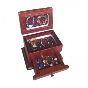 Кукольная миниатюра Шкатулка с драгоценностями