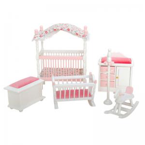 Детская, набор кукольной мебели 6 предметов