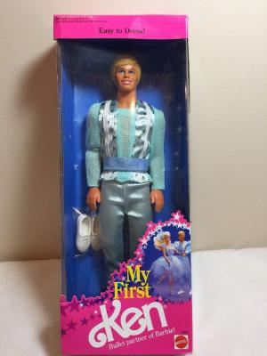 Винтажная кукла Мой первый Кен. Балет 91г.