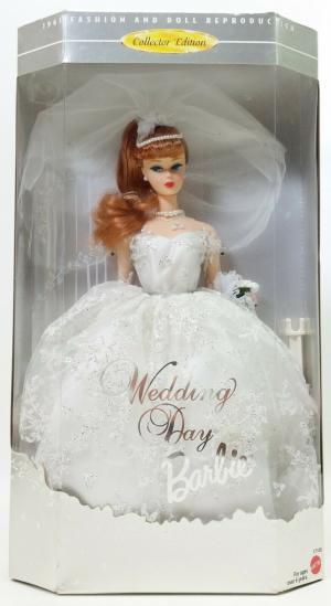 Кукла Барби Репродукция 1962 года "Невеста", рыжая,  96г.