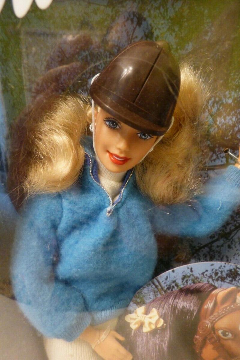 Шарнирная кукла Барби Наездница 2000 г.- 2000 Horse Riding Barbie - купить  недорого в Доллс-Миниатюр ру- Dolls-Miniature.ru