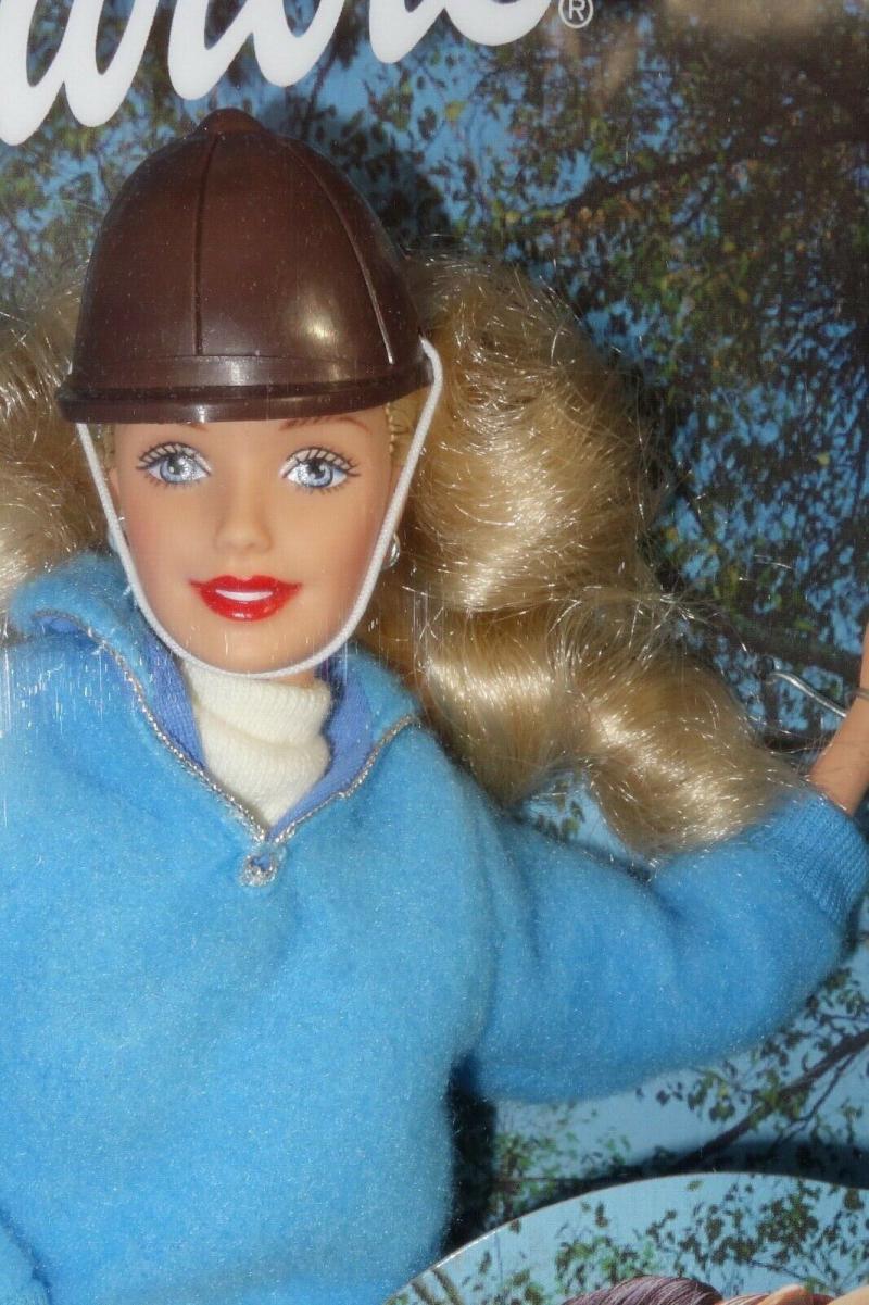 Шарнирная кукла Барби Наездница 2000 г.- 2000 Horse Riding Barbie - купить  недорого в Доллс-Миниатюр ру- Dolls-Miniature.ru