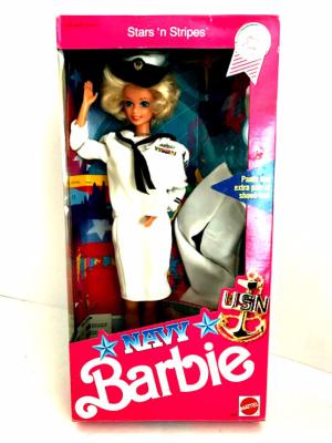 Винтажная кукла Барби Служитель Флота 90г.