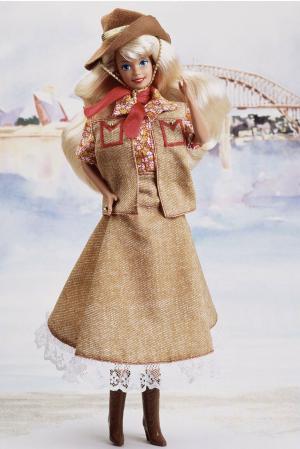 Коллекционная кукла Барби Австралия, 93 г.