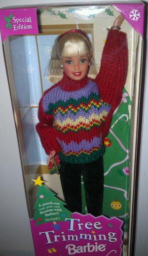Кукла Барби Нарядить елку 98г.