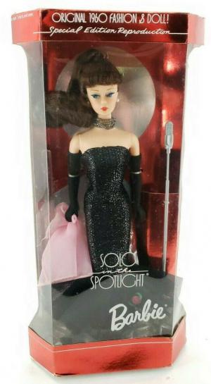 Коллекционная кукла Барби Репродукция 60г., Соло, Брюнетка 95 г.