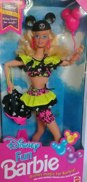 Винтажная кукла Барби Микки Маус 92г.