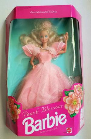 Винтажная кукла Барби Персиковый Цвет 92г.