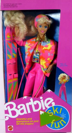 Винтажная кукла Барби Горнолыжный Отдых 91г.