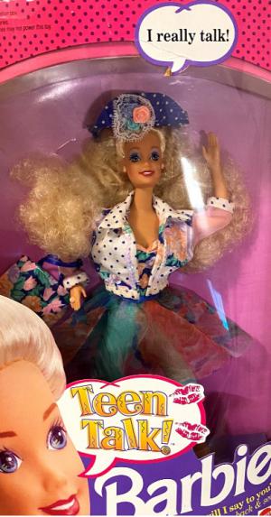 Винтажная кукла Барби Молодежный разговор, говорящая, 91 г.