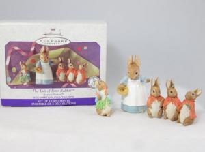 Коллекционная фигурка Питер Рэббит, набор из 3х, 99г.