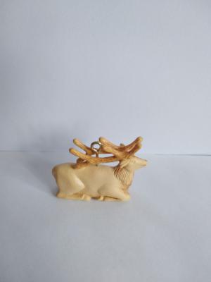 Миниатюра кукольная Белый Олень 89г. Винтаж