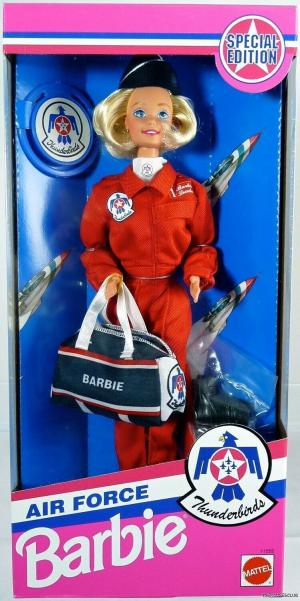 Винтажная кукла Барби Военно-воздушная сила 93г.