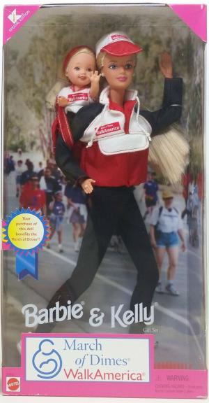 Набор из двух кукол Барби и Келли Идущая Америка 98 г.