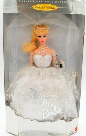 Коллекционная кукла Барби Репродукция 1960 года "Невеста" 96г.