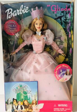Кукла Барби Глинда говорящая, "Волшебник Изумрудного Города" 99г.