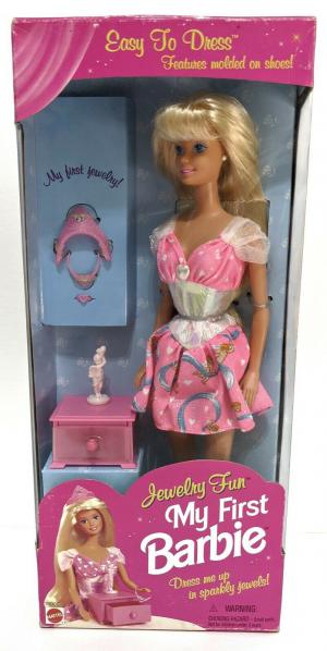 Кукла Барби с набором украшений 96г.