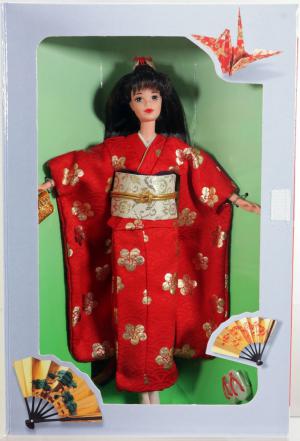 Коллекционная кукла Барби Новый Год в Японии 95г.