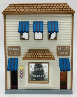 Новогодний декор для дома Дом с интерьером, Салон красоты, 04г.