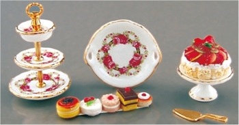 Десерт (сервиз, торт, пирожные)