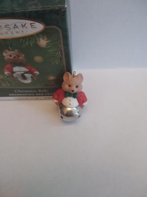Игрушка на маленькую елочку Мышонок-бубенчик 01г.