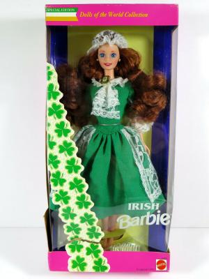 Коллекционная кукла Барби Ирландия, Куклы Мира, 94 г.