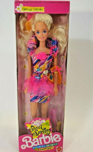 Винтажная кукла Барби Сладкая весна, 91 г.