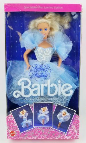 Винтажная кукла Барби Фантазийные оборки, 3 образа, 88 г.