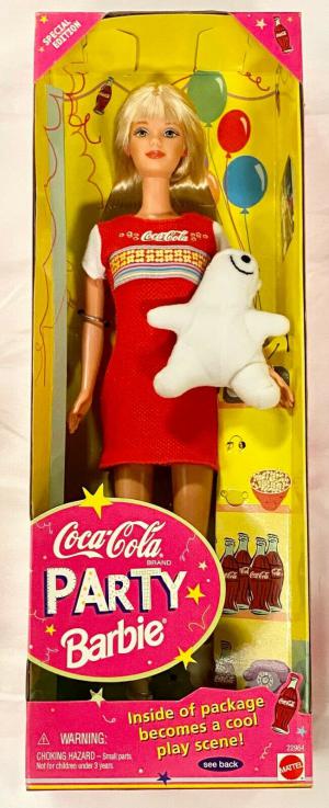 Кукла Барби Вечеринка с Кока Кола, 98 г.