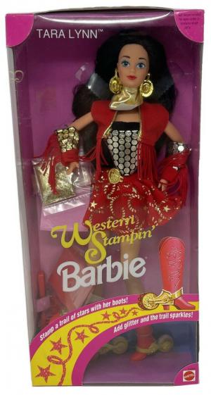 Кукла Барби Тара Линн, Вестерн Штамп, 93 г.