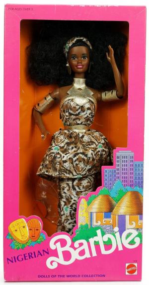 Коллекционная кукла Барби Нигерия, Куклы Мира, 89 г.
