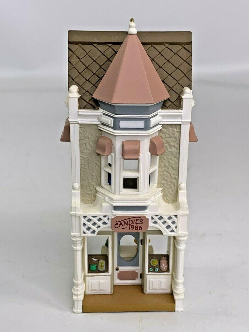 Винтажный новогодний декор Дом - с интерьером, Магазин конфет, 86г. -  Christmas Candy Shoppe 1986 Houses & Shops - купить недорого в  Доллс-Миниатюр ру - Dolls-Miniature.ru