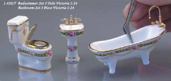 Набор сантехники VICTORIA в масштабе 1 к 24
