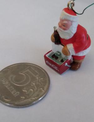 Миниатюра Санта с Кока-колой