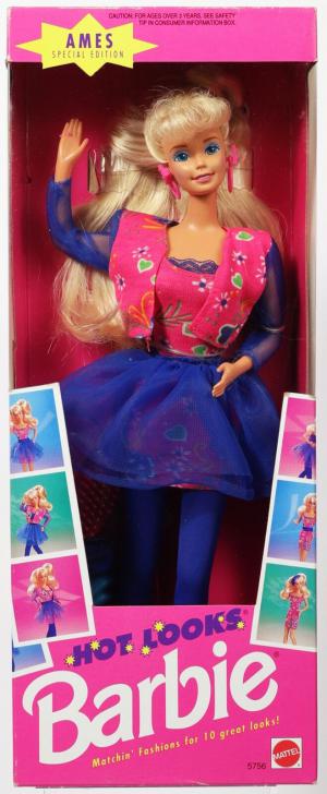 Винтажная кукла Барби Горячие образы, 91 г.