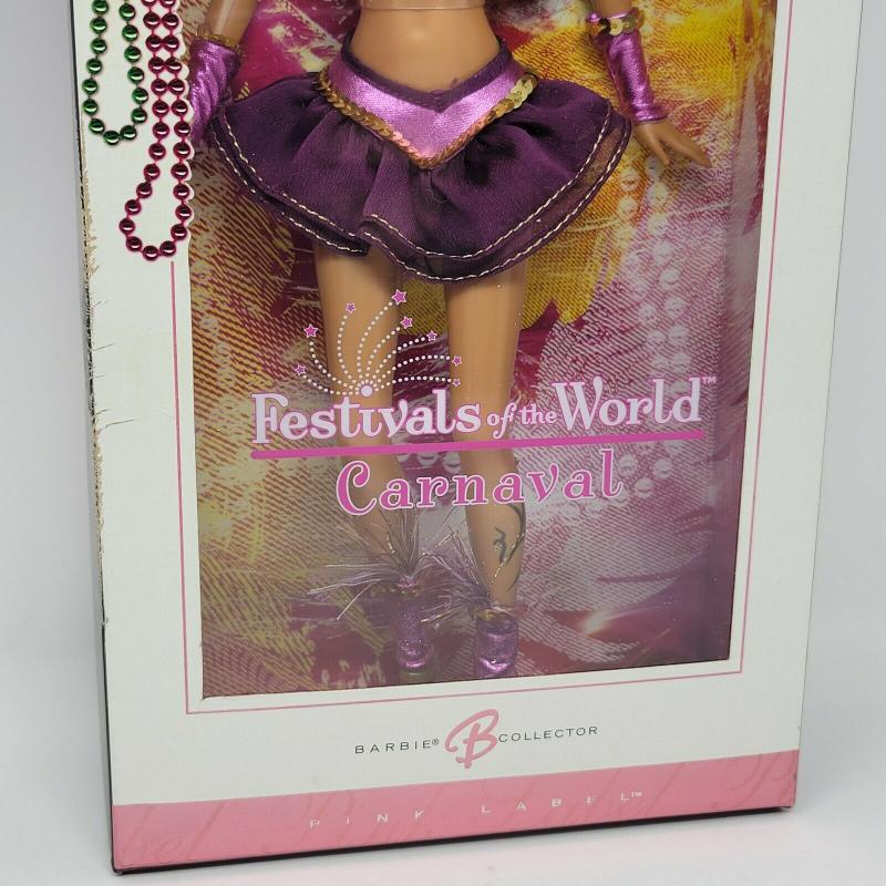 Коллекционная кукла Барби -Карнавал, 05 г. - 2005 Festivals of the World  Carnaval Pink Label Barbie - купить недорого в Доллс-Миниатюр ру 