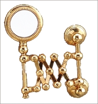 Настенное  зеркало на выдвижном кронштейне