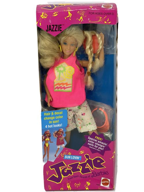 Винтажная кукла Барби Тинэйджер Джаззи, солнечные дни, 90 г.