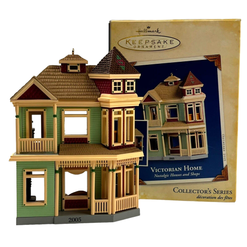 Новогодний декор Дом с интерьером, Викторианский дом, 05 г.