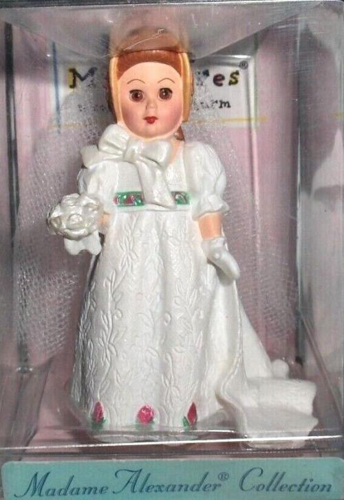 Миниатюрная фигурка Мадам Александер, Невеста, 98 г.