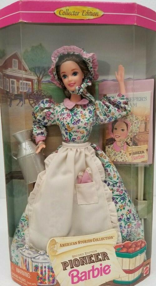Коллекционная кукла Барби, серия Американские Истории, Пионер, 95 г.