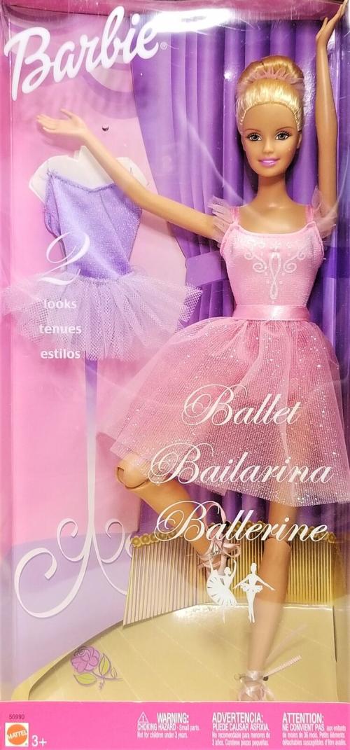 Кукла Барби Балерина, 2 образа,  2002 г.
