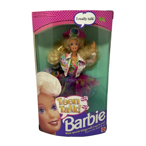 Винтажная кукла Барби Молодежный разговор, говорящая, 91г.