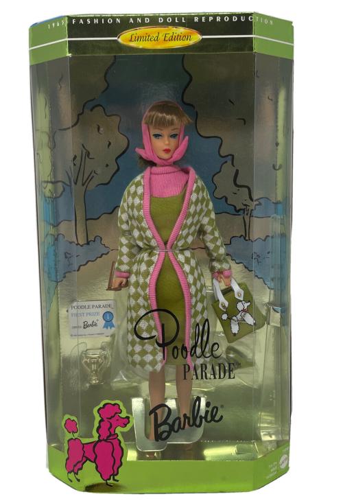 Коллекционная кукла Барби Репродукция 1965 г., Пудель парад, 95 г.