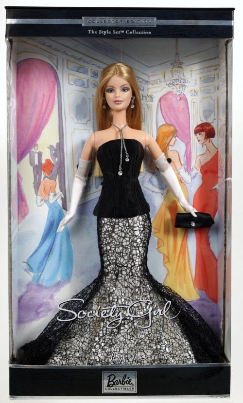 Коллекционная кукла Барби Светская львица, 01 г.