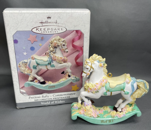 Миниатюра кукольная Лошадка-качалка весенняя, 99 г.