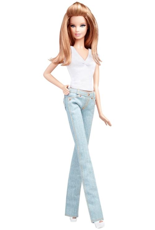 Коллекционная кукла Барби Базовая, Джинсовая серия, 002, 10 г.