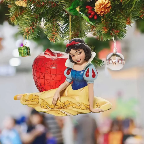 Дисней плоский подвес, Белоснежка с яблоком