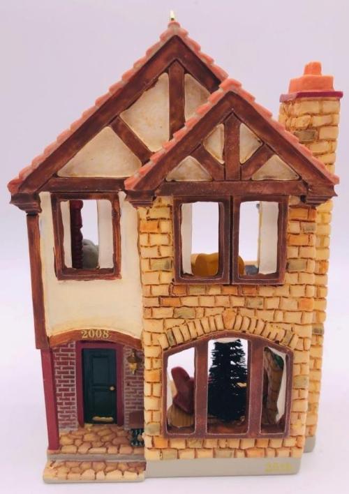 Новогодний декор Дом с интерьером, Дом Майора, 08 г.